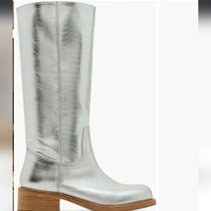 Steve Madden Silver Women's Knee-High Boots 7M